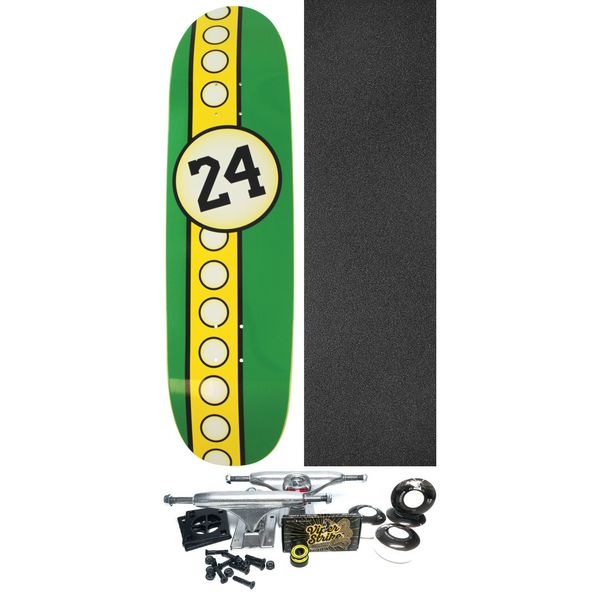 Shake Junt Racer Cruiser Skateboard Deck - 8.5" x 32" - Complete Skateboard Bundle
